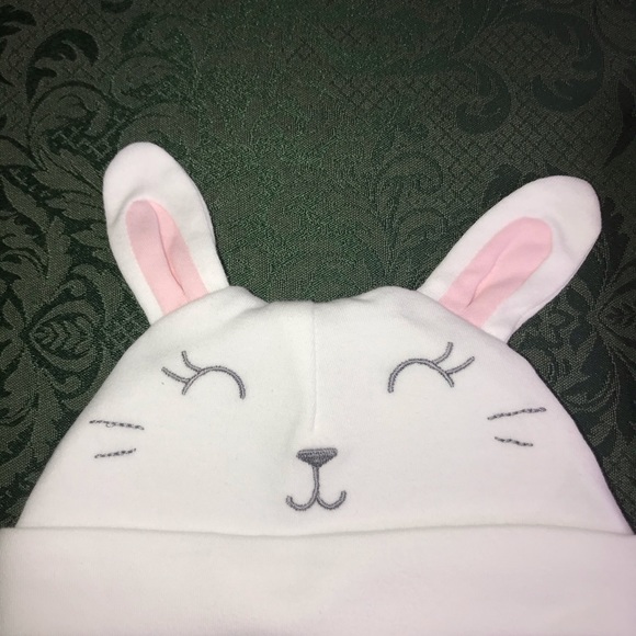 NWT TWINS 1st Easter sleeper bib cap carters 6-9 m - Picture 4 of 10